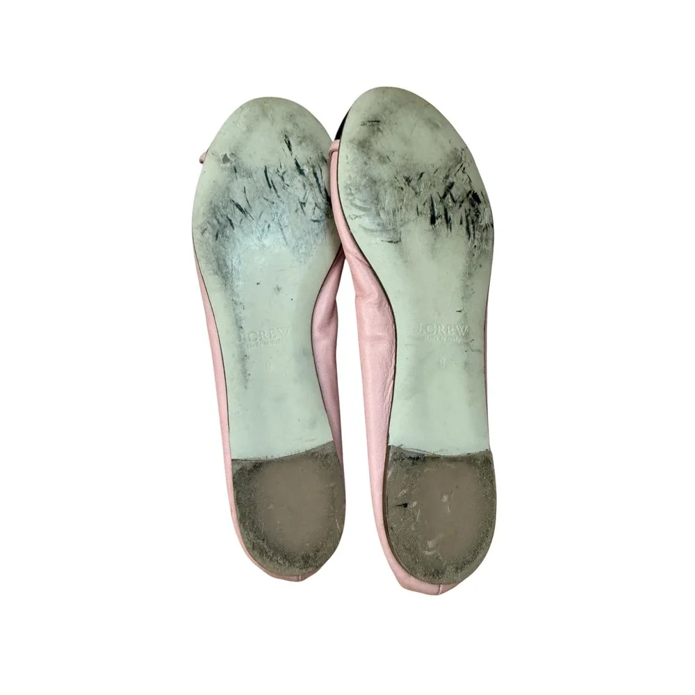 J. CREW Nora cap toe ballet flat 9 pink‎